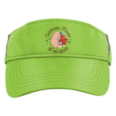 Celebrate Minds Of All Kinds Neurodiversity Autism Awareness Meaningful Gift Adult Drive Performance Visor