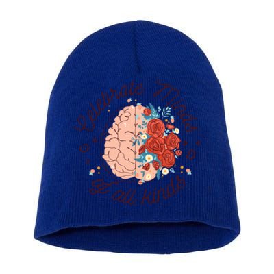 Celebrate Minds Of All Kinds Neurodiversity Autism Awareness Meaningful Gift Short Acrylic Beanie