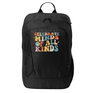 Celebrate Minds Of All Kinds Neurodiversity Autism Awareness City Backpack