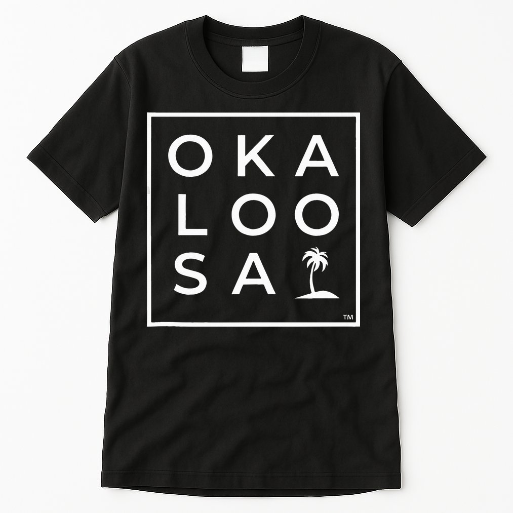 Cool Modern Okaloosa Island In Fort Walton Beach Tall T-Shirt