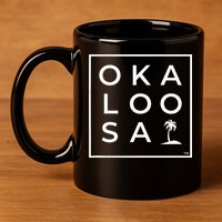 Cool Modern Okaloosa Island In Fort Walton Beach 11oz C Handle Ceramic Mug
