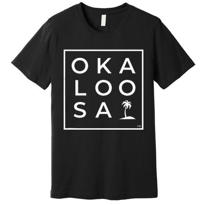 Cool Modern Okaloosa Island In Fort Walton Beach Premium T-Shirt