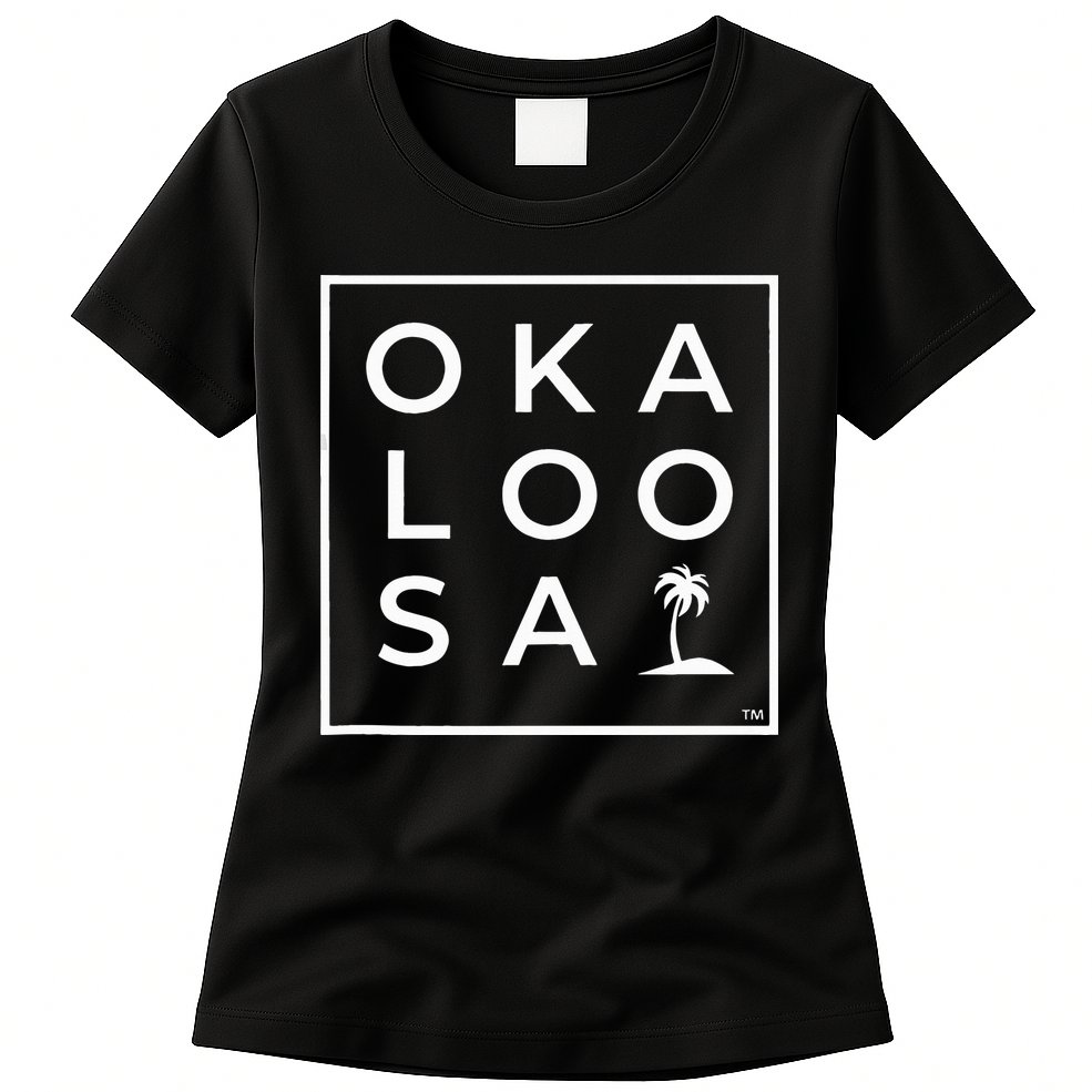 Cool Modern Okaloosa Island In Fort Walton Beach Womens T-Shirt