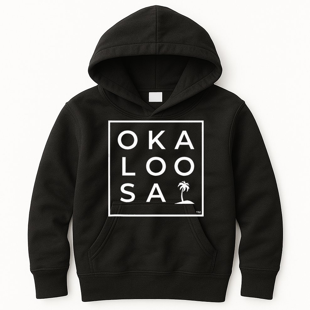 Cool Modern Okaloosa Island In Fort Walton Beach Kids Hoodie