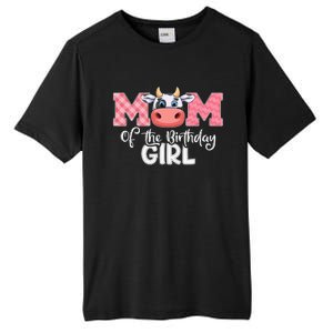 cute Mom of The Birthday Cow Family Farm Tall Fusion ChromaSoft Performance T-Shirt