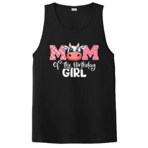 cute Mom of The Birthday Cow Family Farm PosiCharge Competitor Tank