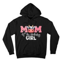 cute Mom of The Birthday Cow Family Farm Tall Hoodie