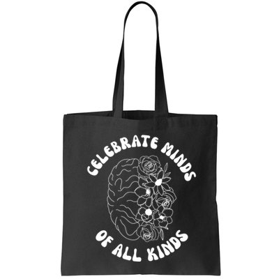 Celebrate Minds Of All Kinds Floral Brain Bag