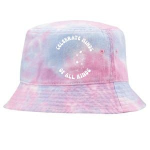 Celebrate Minds Of All Kinds Floral Brain Tie-Dyed Bucket Hat