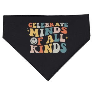 Celebrate Minds of All Kinds Neurodiversity Autism Awareness USA-Made Doggie Bandana