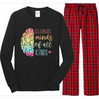 Celebrate Minds Of All Kinds Neurodiversity Autism Awareness Long Sleeve Pajama Set