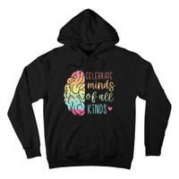 Celebrate Minds Of All Kinds Neurodiversity Autism Awareness Tall Hoodie