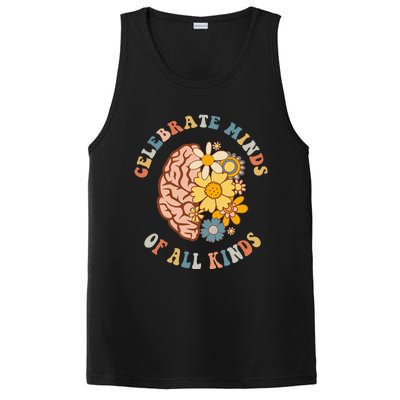 Celebrate Minds Of All Kinds Neurodiversity Autism PosiCharge Competitor Tank