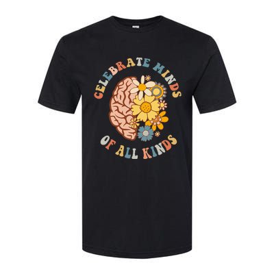 Celebrate Minds Of All Kinds Neurodiversity Autism Softstyle CVC T-Shirt