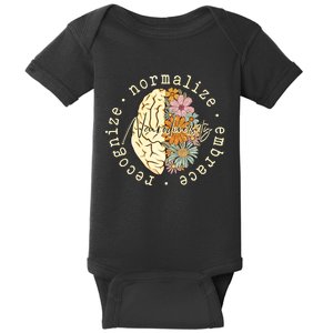 Celebrate Minds Of All Kinds Autism Awareness Neurodiversity Baby Bodysuit