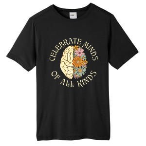 Celebrate Minds Of All Kinds Neurodiversity Autism Tall Fusion ChromaSoft Performance T-Shirt