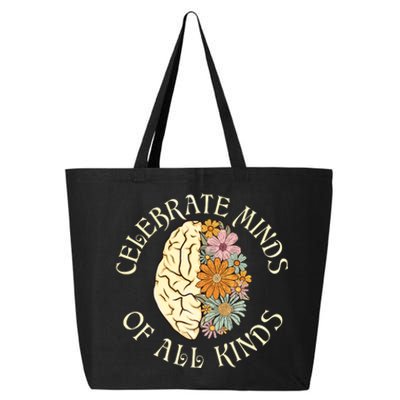 Celebrate Minds Of All Kinds Neurodiversity Autism 25L Jumbo Tote