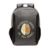 Celebrate Minds Of All Kinds Neurodiversity Autism Vector Backpack