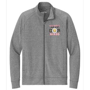 Celebrate Minds Of All Kinds Neurodiversity Autism Stretch Full-Zip Cadet Jacket