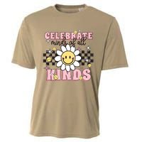 Celebrate Minds Of All Kinds Neurodiversity Autism Cooling Performance Crew T-Shirt