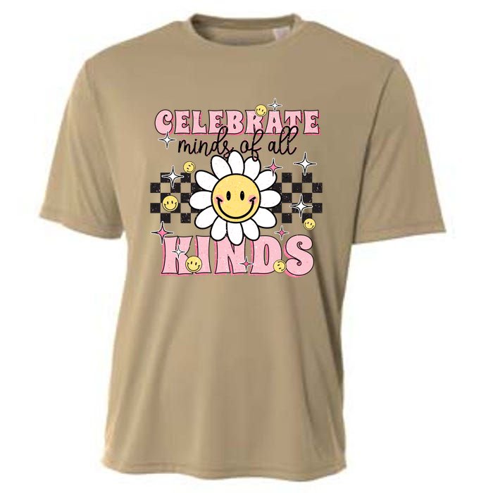 Celebrate Minds Of All Kinds Neurodiversity Autism Cooling Performance Crew T-Shirt