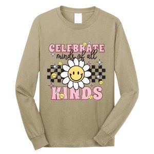 Celebrate Minds Of All Kinds Neurodiversity Autism Long Sleeve Shirt