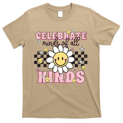 Celebrate Minds Of All Kinds Neurodiversity Autism T-Shirt