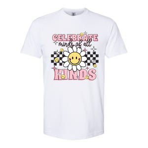 Celebrate Minds Of All Kinds Neurodiversity Autism Softstyle CVC T-Shirt