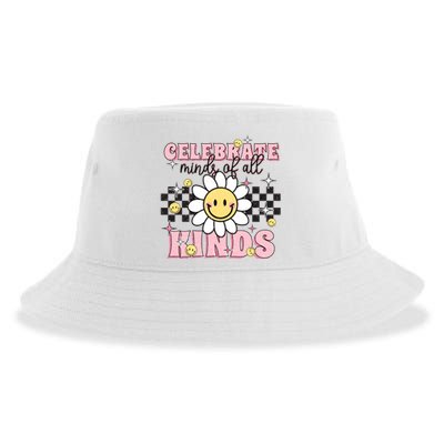 Celebrate Minds Of All Kinds Neurodiversity Autism Sustainable Bucket Hat