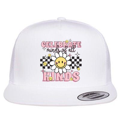 Celebrate Minds Of All Kinds Neurodiversity Autism Flatbill Hat