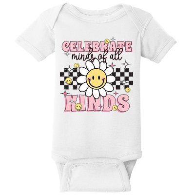 Celebrate Minds Of All Kinds Neurodiversity Autism Baby Bodysuit