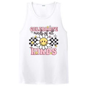 Celebrate Minds Of All Kinds Neurodiversity Autism PosiCharge Competitor Tank