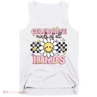 Celebrate Minds Of All Kinds Neurodiversity Autism Tank Top