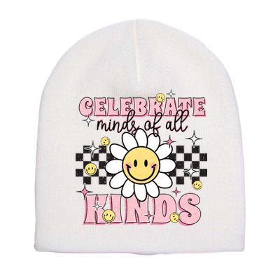 Celebrate Minds Of All Kinds Neurodiversity Autism Short Acrylic Beanie