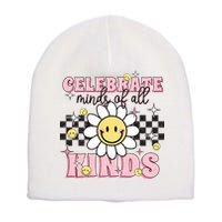 Celebrate Minds Of All Kinds Neurodiversity Autism Short Acrylic Beanie