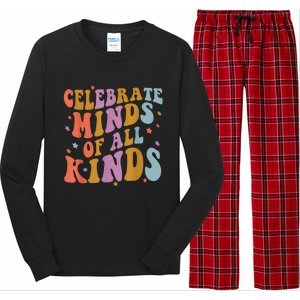 Celebrate Minds Of All Kinds Neurodiversity Autism Awareness Long Sleeve Pajama Set