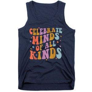 Celebrate Minds Of All Kinds Neurodiversity Autism Awareness Tank Top