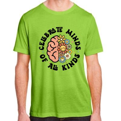 Celebrate Minds Of All Kinds Neurodiversity Autism Adult ChromaSoft Performance T-Shirt