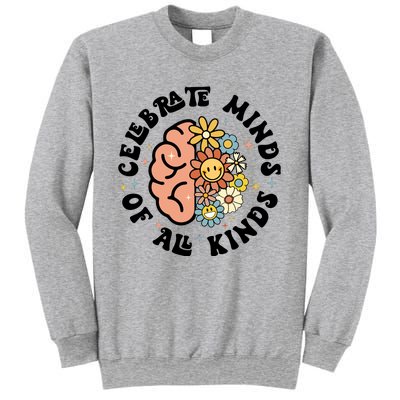 Celebrate Minds Of All Kinds Neurodiversity Autism Sweatshirt