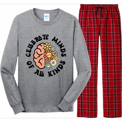 Celebrate Minds Of All Kinds Neurodiversity Autism Long Sleeve Pajama Set