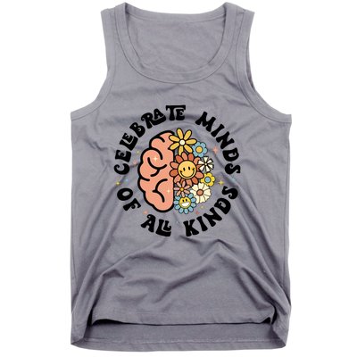 Celebrate Minds Of All Kinds Neurodiversity Autism Tank Top