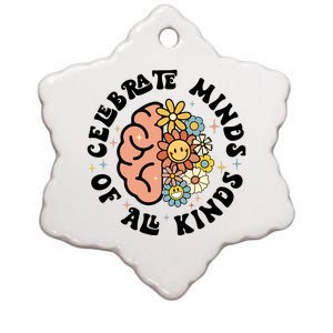 Celebrate Minds Of All Kinds Neurodiversity Autism Ceramic Star Ornament