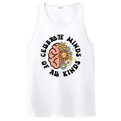 Celebrate Minds Of All Kinds Neurodiversity Autism PosiCharge Competitor Tank