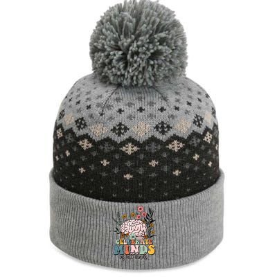 Celebrate Minds Of All Kinds Neurodiversity Autism The Baniff Cuffed Pom Beanie