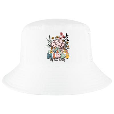 Celebrate Minds Of All Kinds Neurodiversity Autism Cool Comfort Performance Bucket Hat