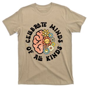 Celebrate Minds Of All Kinds Neurodiversity Autism T-Shirt