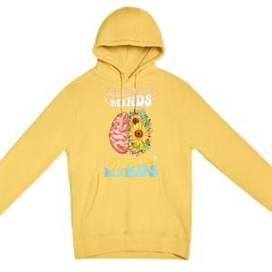 Celebrate Minds Of All Kinds Neurodiversity Autism Awareness Premium Pullover Hoodie