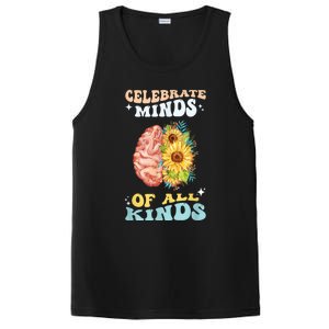 Celebrate Minds Of All Kinds Neurodiversity Autism Awareness PosiCharge Competitor Tank