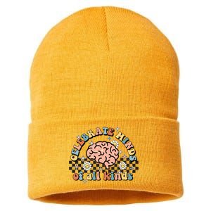 Celebrate Minds Of All Kinds Neurodiversity Autism Sustainable Knit Beanie