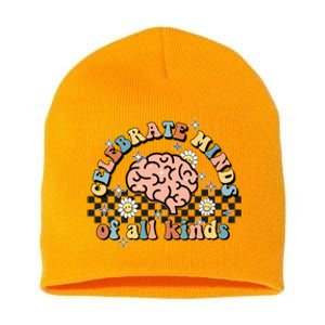 Celebrate Minds Of All Kinds Neurodiversity Autism Short Acrylic Beanie